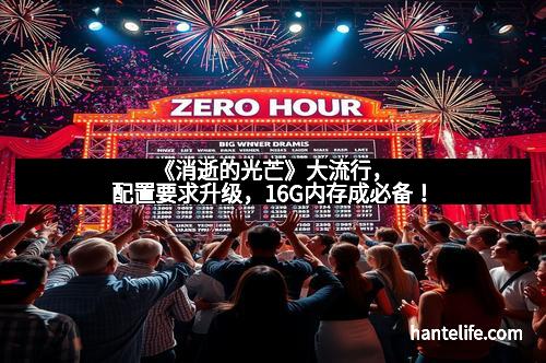 《消逝的光芒》大流行，配置要求升级，16G内存成必备！